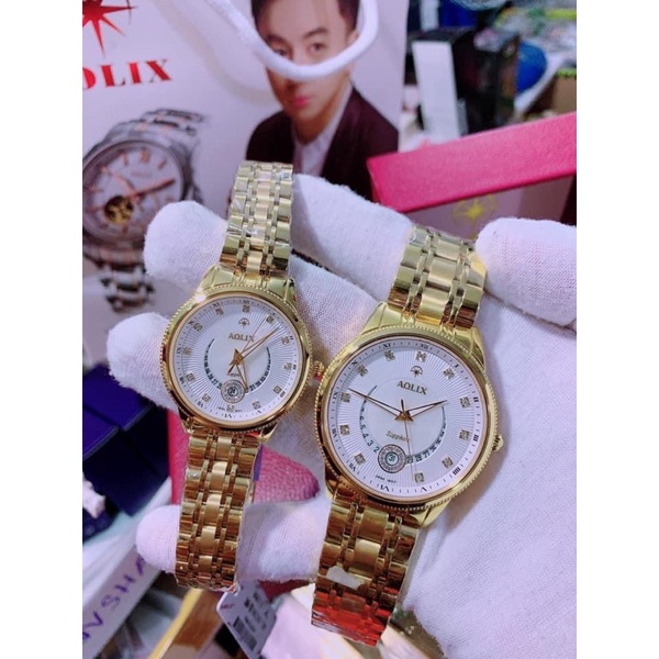 Đồng hồ nam nữ AOLIX AL9136G