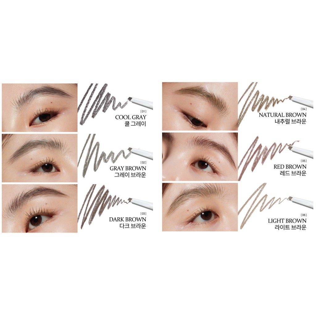 Hince Signature Brow Pencil 6 Colors / "October 29, 2020 Launch" | BigBuy360 - bigbuy360.vn