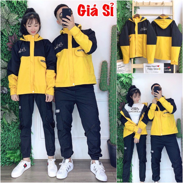 🌈𝐆𝐈𝐀́ 𝐗𝐔̛𝐎̛̉𝐍𝐆💢009 Áo Khoác KaKi - Hàng 2 Lớp Phối Màu Mẫu Mới. Unisex - Hottrend Kitty cao cấp