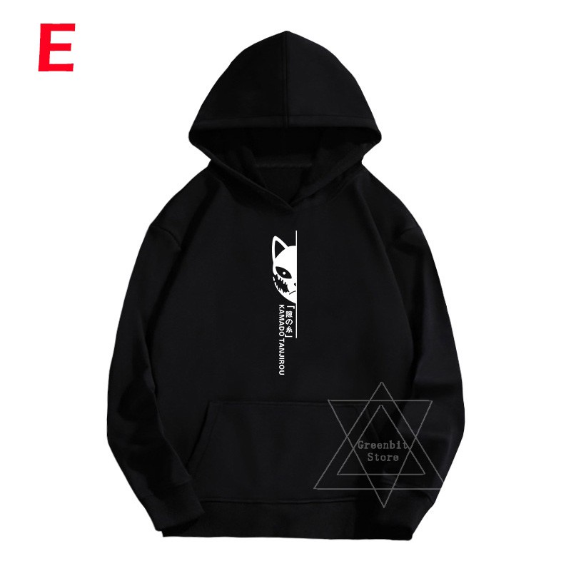 Áo Khoác Hoodie Phong Cách Anime Nhật Bản Demon Slayer Kimetsuno Yaiba KamadoTanjirou Agatsuma Zenitsu | BigBuy360 - bigbuy360.vn