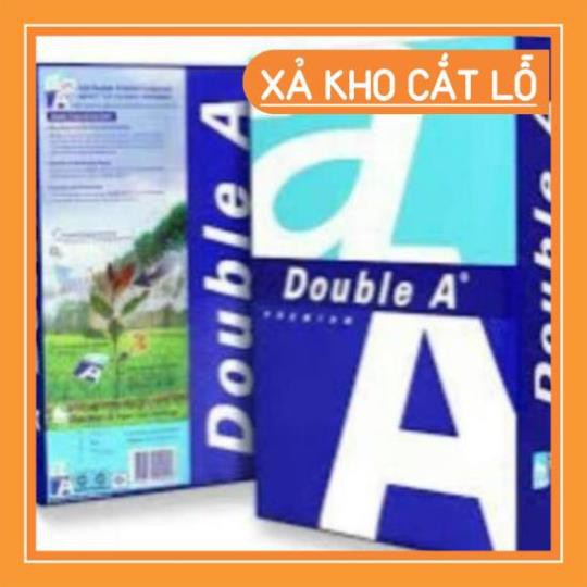 1 gam giấy A4 DOUBLE A định lượng 70.