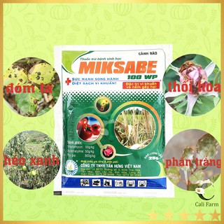 Thuốc trị bệnh sinh học Miksabe 25g đặc trị thối hoa, héo rũ