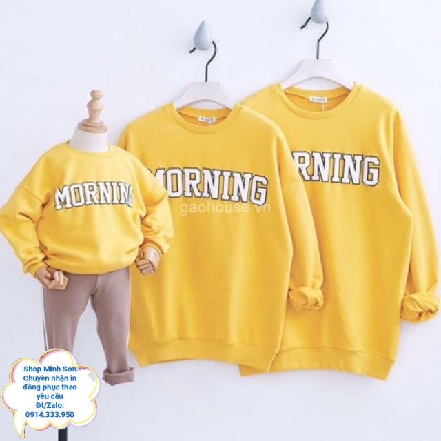 ⏰⏰VIDEO ÁO NỈ BÔNG SWEATER MORING,WILD,HOLLYWOOD, ÁO NỈ ĐÔI  LOẠI 1 ĐỦ MÀU ĐỦ SIZE