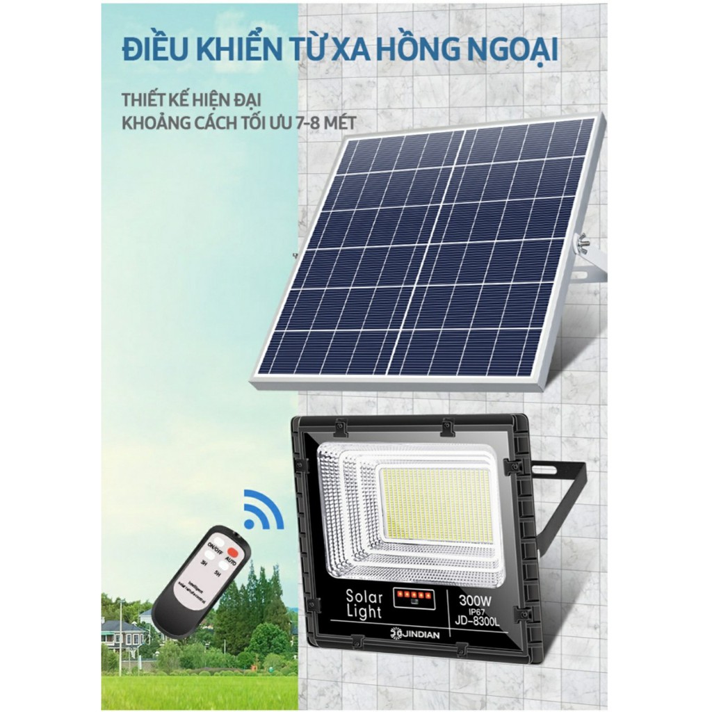 ĐÈN PHA LED NGOÀI TRỜI CHÍNH HÃNG JINDIAN JD-8300L
