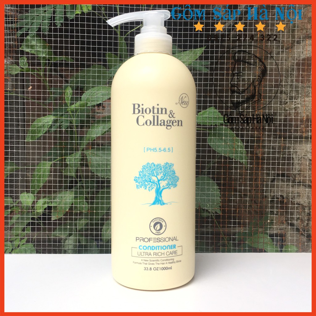 [ Chuẩn Chính Hãng ] Dầu Gội - Xả  Biotin Collagen Trắng Chuyên Phục Hồi Tóc Khô Xơ, Hư Tổn,Gẫy Rụng
