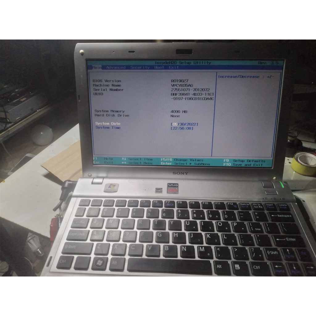 Xác laptop sony pcg 31311w