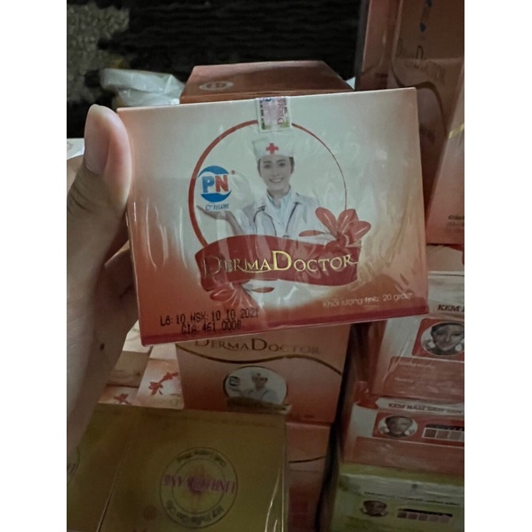 Kem nám sạm tàn nhang Derma doctor collagen 20g giấy công bố