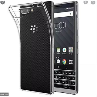 Ốp lưng silicon dẻo cho Blackberry key 2 (trong suốt)