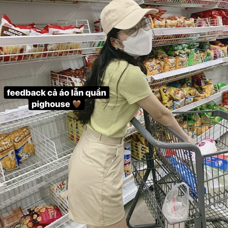 Quần đùi nữ quần short nữ kaki lưng cao dáng chữ a màu be màu đen trắng phong cách hàn quốc mặc nhà đi chơi đi phố