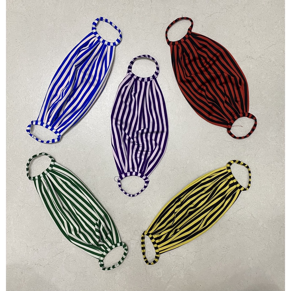 [HCM] Combo 5 khẩu trang võng , thương hiệu MINH ANH chất liệu thun cotton 2 mặt trước sau giống nhau , 3 lớp