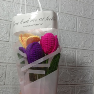 HOA TULIP LEN HANDMADE