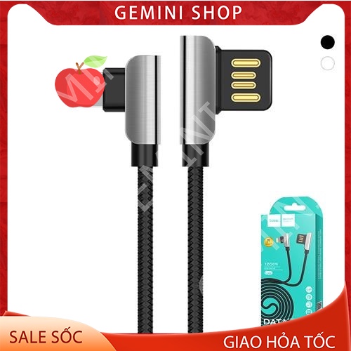 Cáp sạc IPMicro USB Type C 1,2m hỗ trợ sạc nhanh truyền dữ liệu HOCO U42