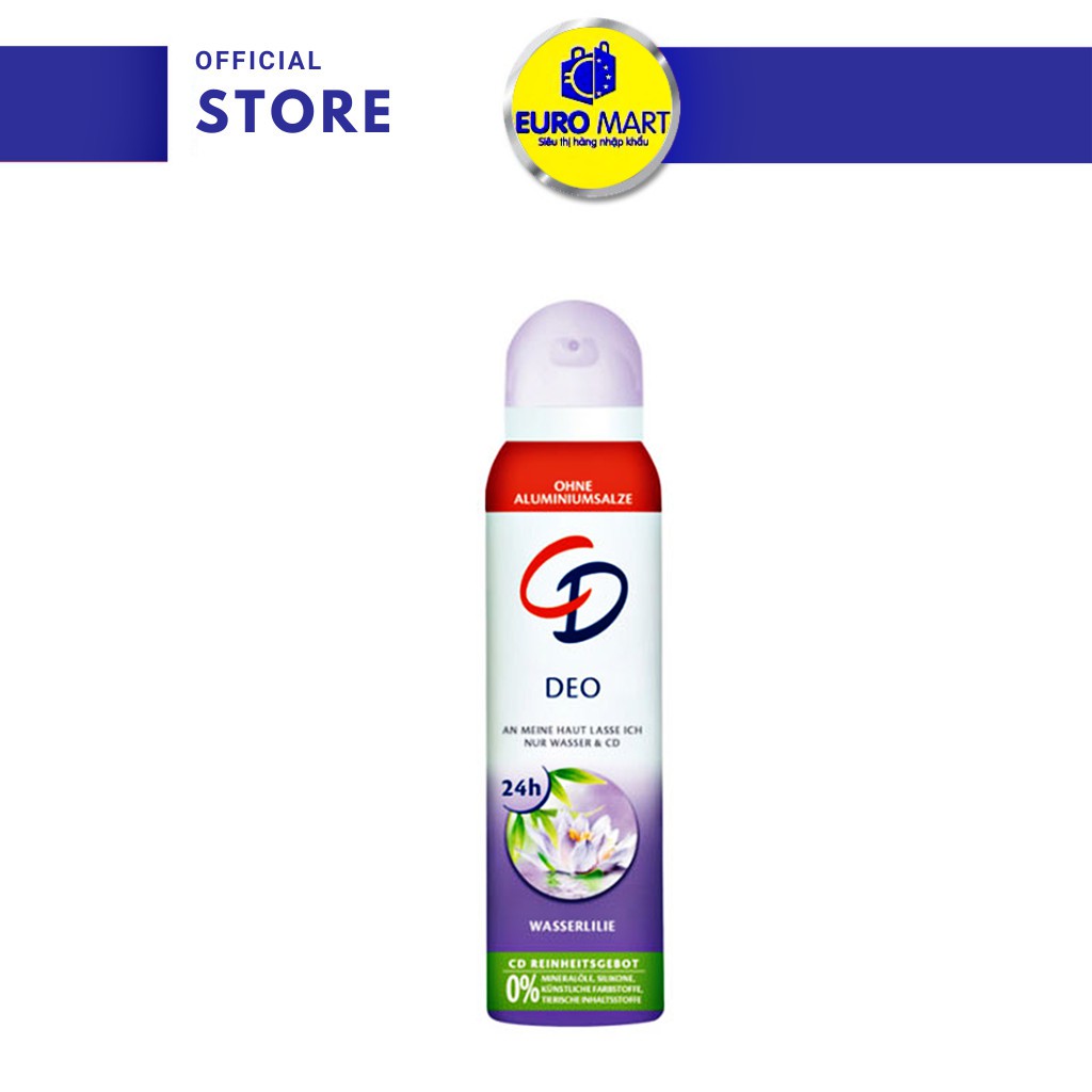 Xịt khử mùi CD 24h hương hoa súng 75ml