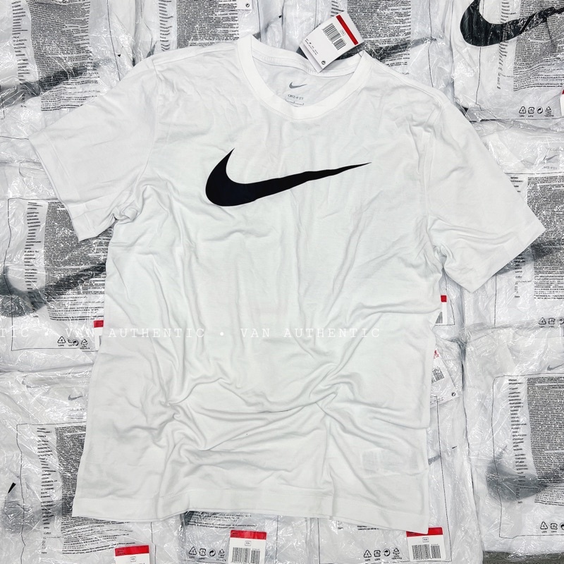 ÁO THUN NIKE MÀU TRẮNG BIG LOGO SWOOSH NIKE - CW6936-100
