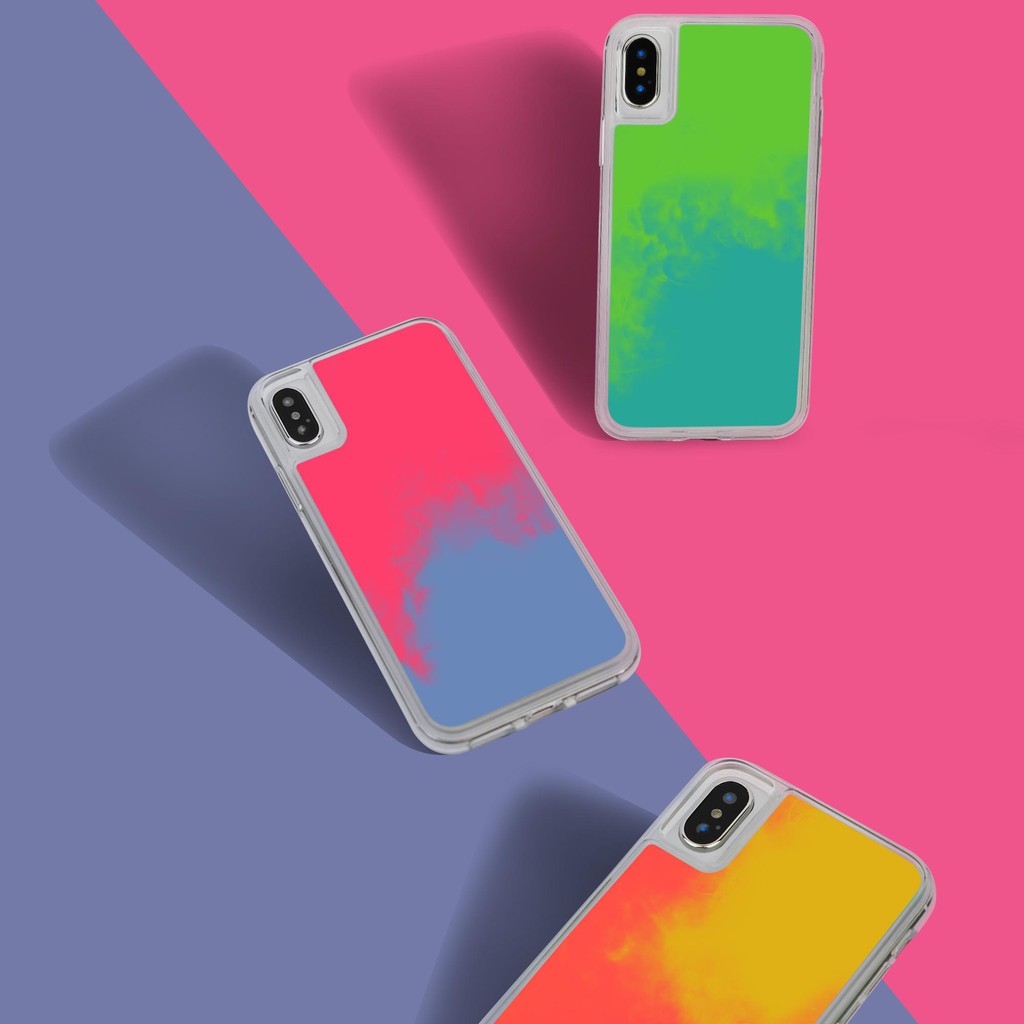 Ốp điện thoại Neon Khói Xanh | Neon Case Green