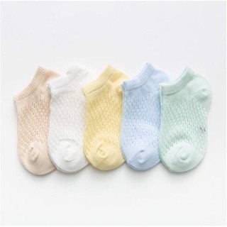 Set 5 đôi tất hè / Tất lưới xuất Hàn cho bé từ 2-5 tuổi (gói 5 chiếc)