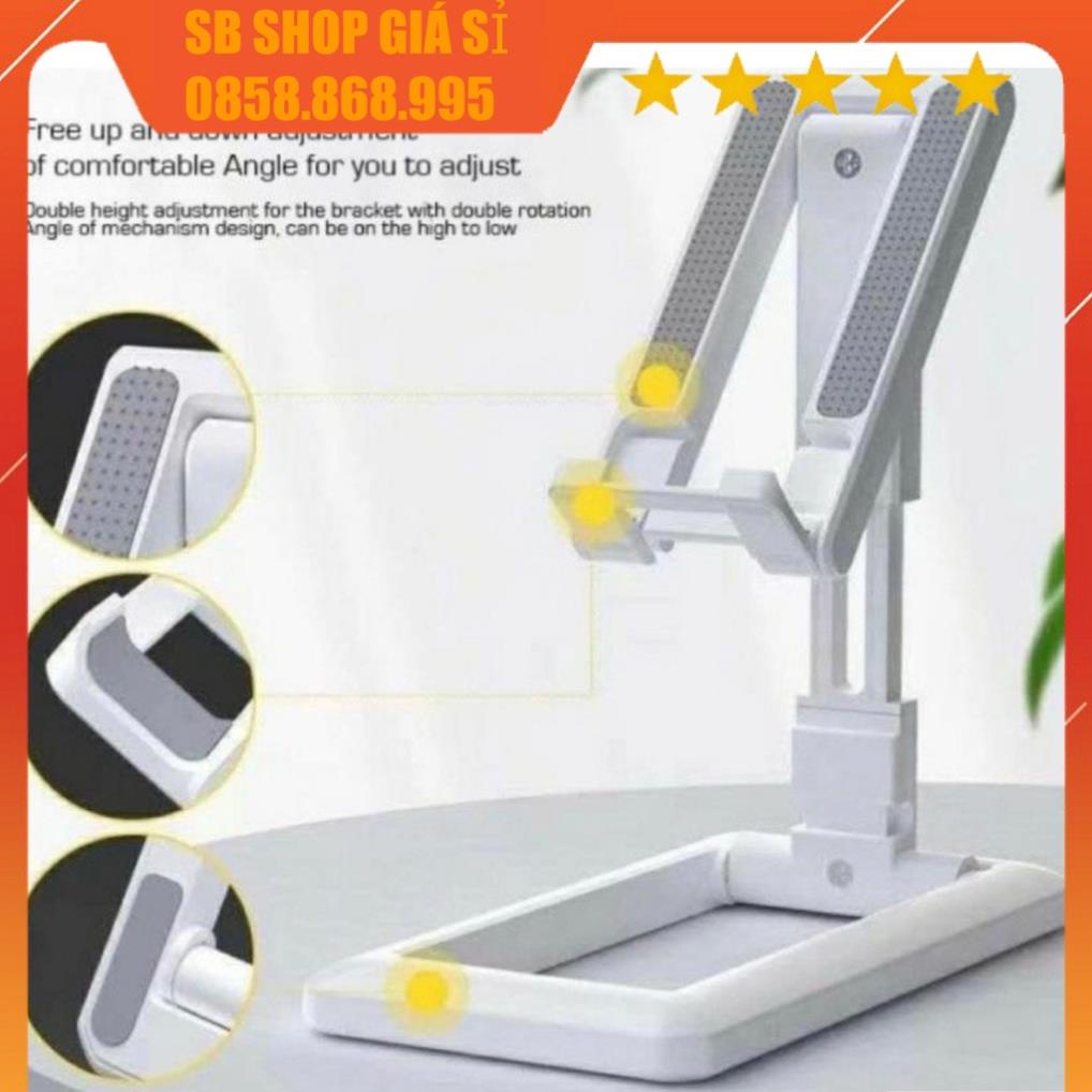 Hàng tự chọn Giá đỡ điện thoại Máy tính bảng để bàn đa tư thế - Xoay gấp nhỏ gọn để bỏ túi
