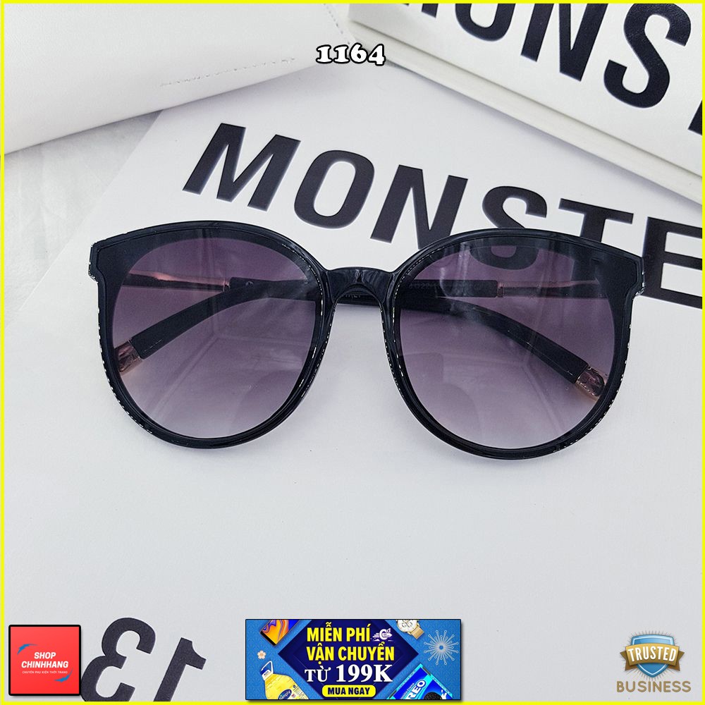 KÍNH MÁT NỮ THỜI TRANG FORM THON GỌNG VÀNG SÀNH ĐIỆU SH1164