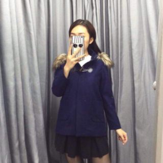 ÁO DẠ MŨ LÔNG CHẤT DẠ ÉP