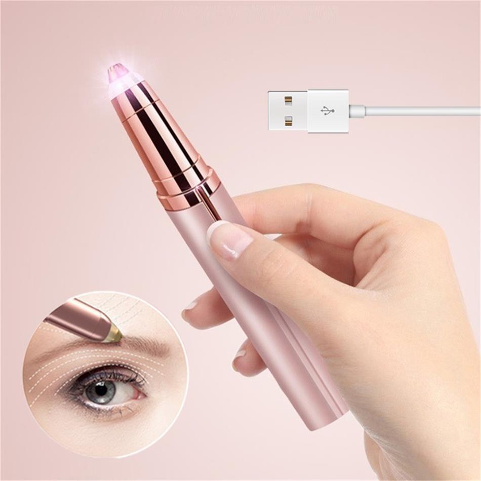 Máy Cạo Lông Mày Không Đau Sạc USB Chất Lượng Cao