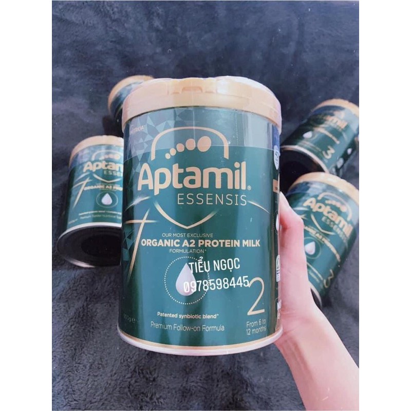 Sữa aptamil esensis Úc organic A2✈️ đủ số 1,2,3 900gr.Đủ bill