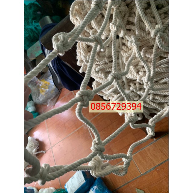 lưới cotton ngà vàng