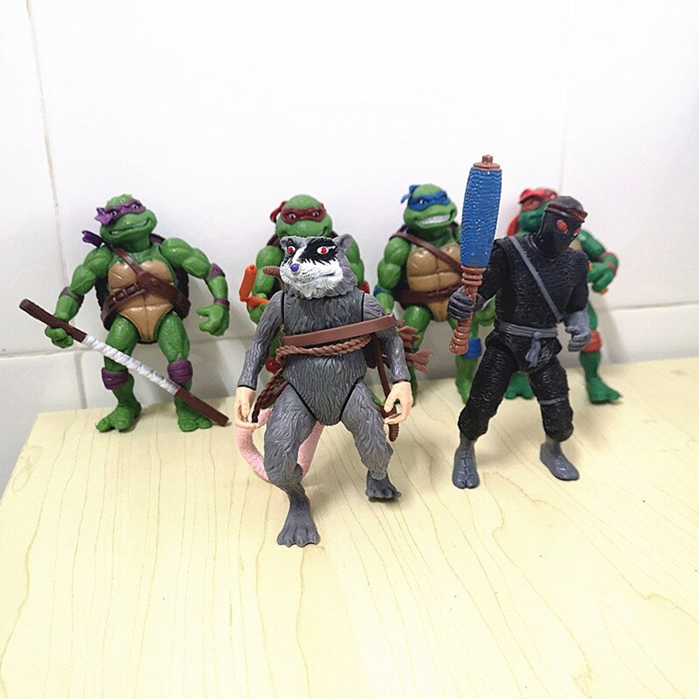 Đồ chơi mô hình Ninja Rùa cao 12 cm phiên bản 2014 khớp cử động linh hoạt