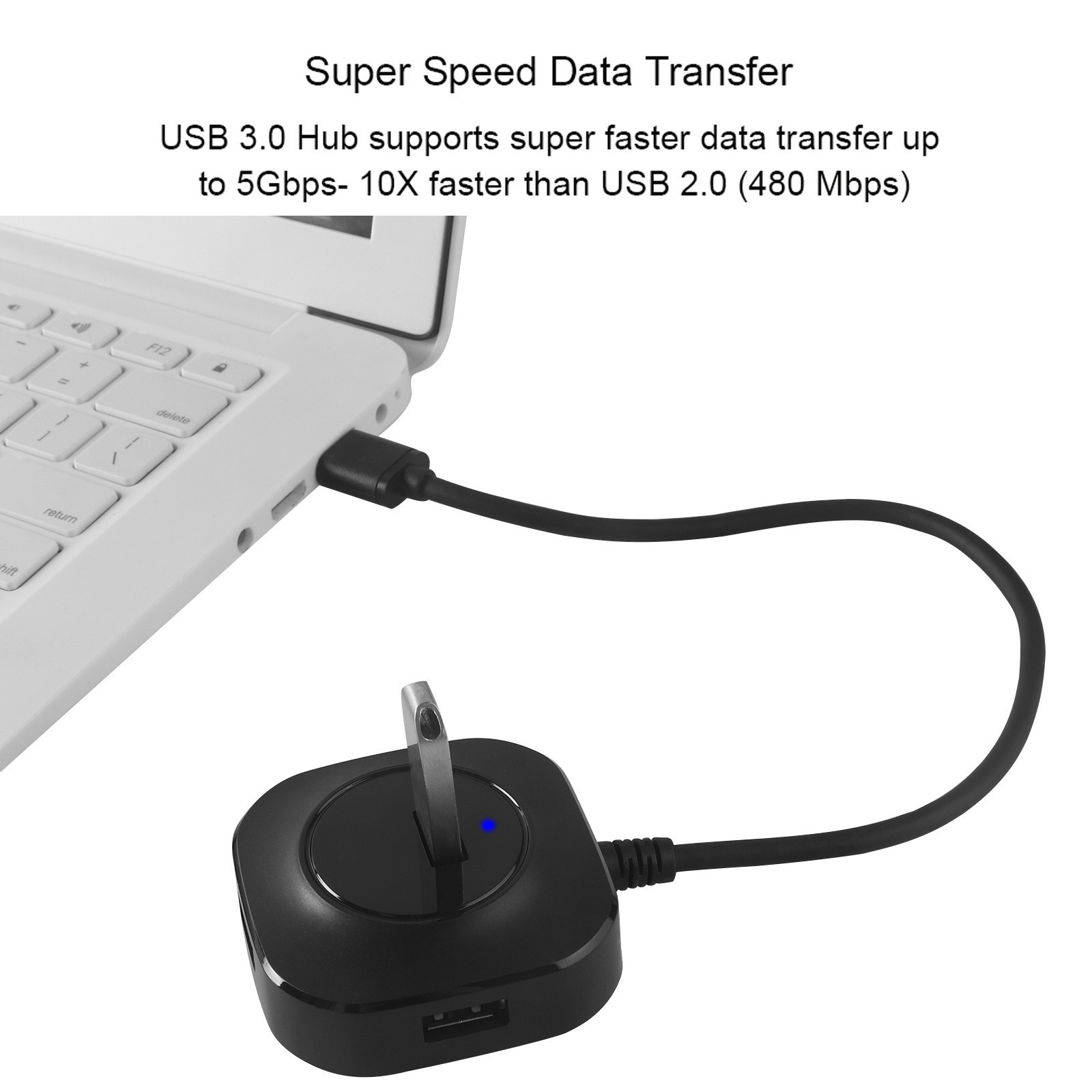 Bộ mở rộng USB 4 cổng 3.0 Hub USB 4 cổng nhỏ