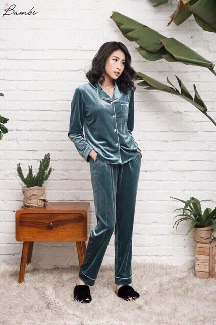 Bộ Pijama nhung