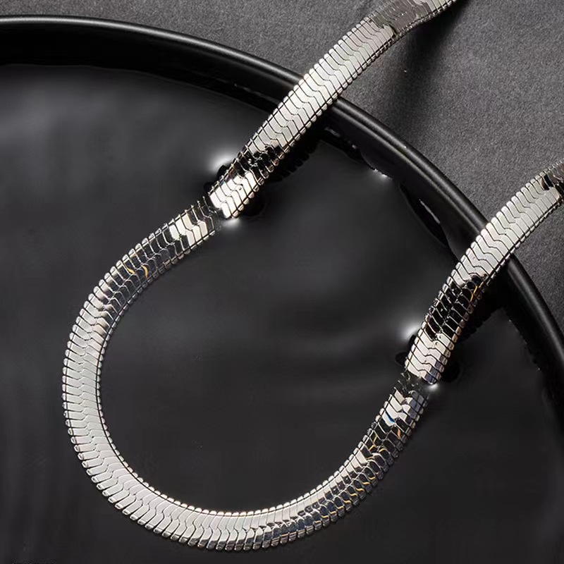 Dây Chuyền Titan Mạ Vàng Không Đen Kiểu Mì 3mm Cao Cấp- DCQC19