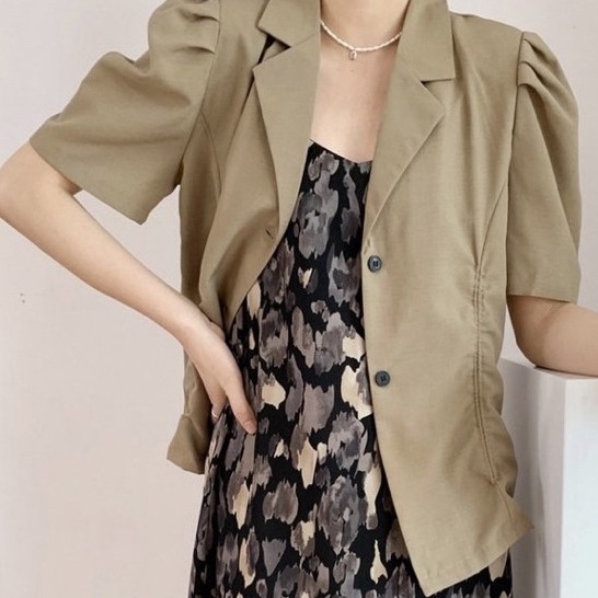 Sơ mi kiểu tơ xước rút eo (2 trong 1) • 2ENDSHOP