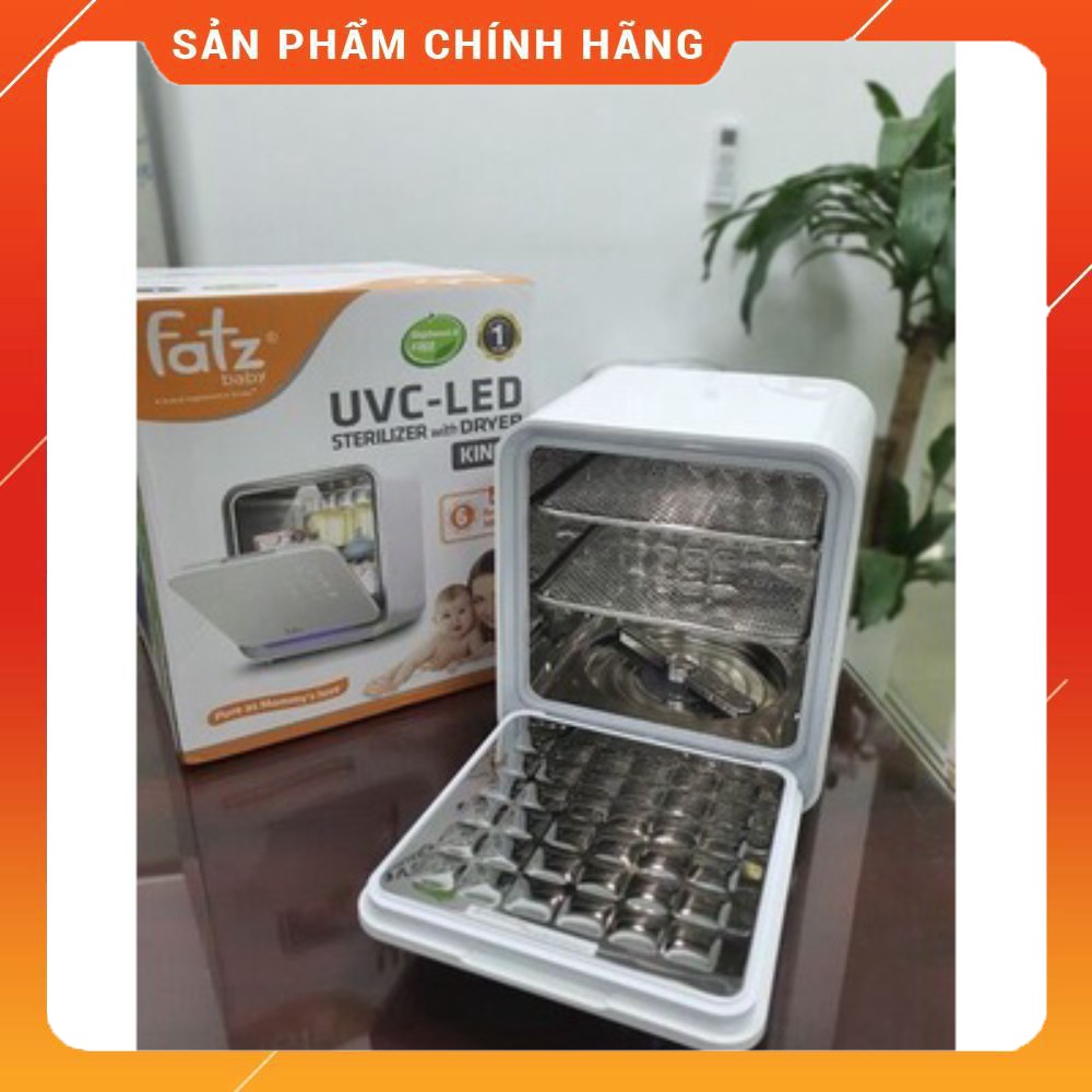 [Mã SKAMA8 giảm 8% đơn 300K] Máy tiệt trùng UVC - LED có chức năng sấy Fatzbaby - KING 1 - FB4722BT - fatz king 1