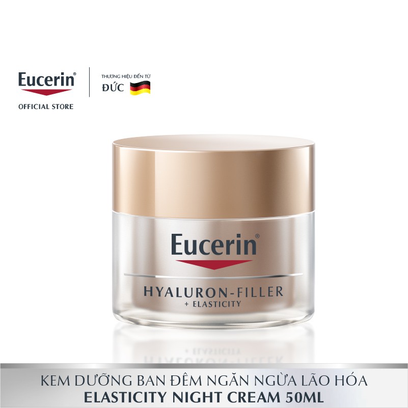 Kem dưỡng ban đêm giúp ngăn ngừa lão hóa Eucerin Hyaluaron Filler Elasticity 50Ml 69678