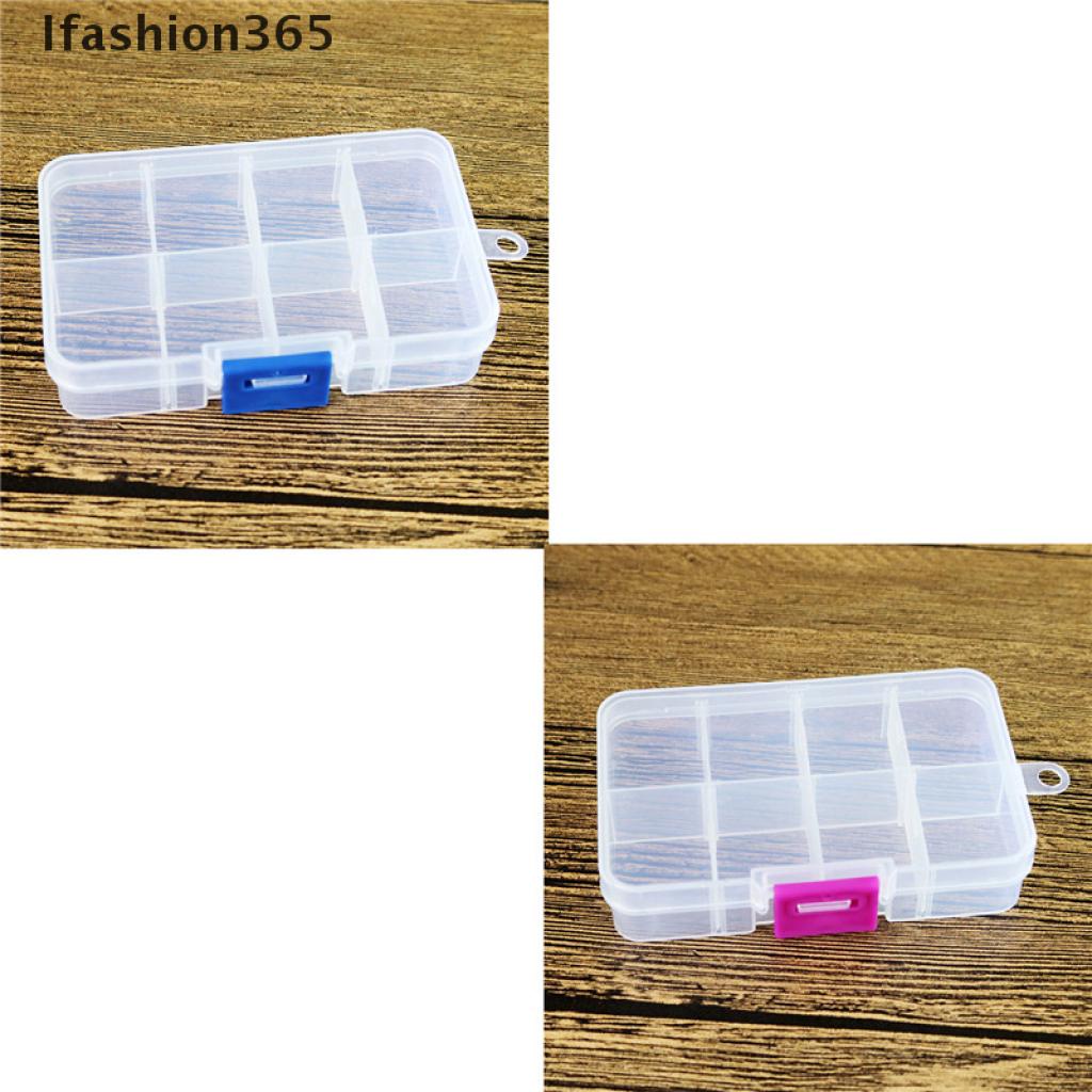1 Hộp Nhựa Đựng Trang Sức 8 Ngăn Ifashion365