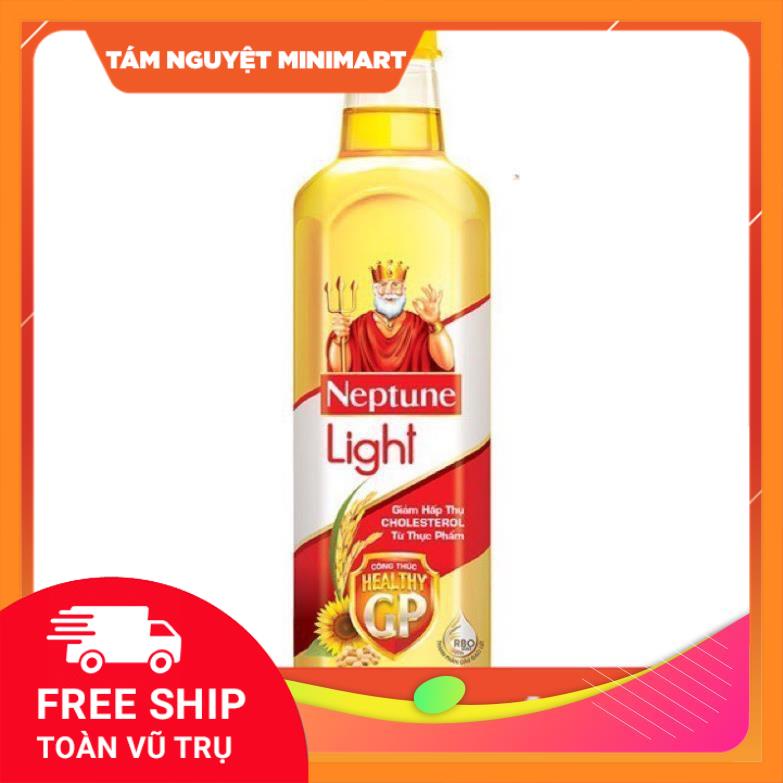 Dầu ăn Neptune Light thượng hạng 1L