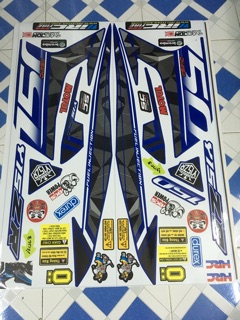 Tem rời ex 150 y15zr malay xe xanh gp