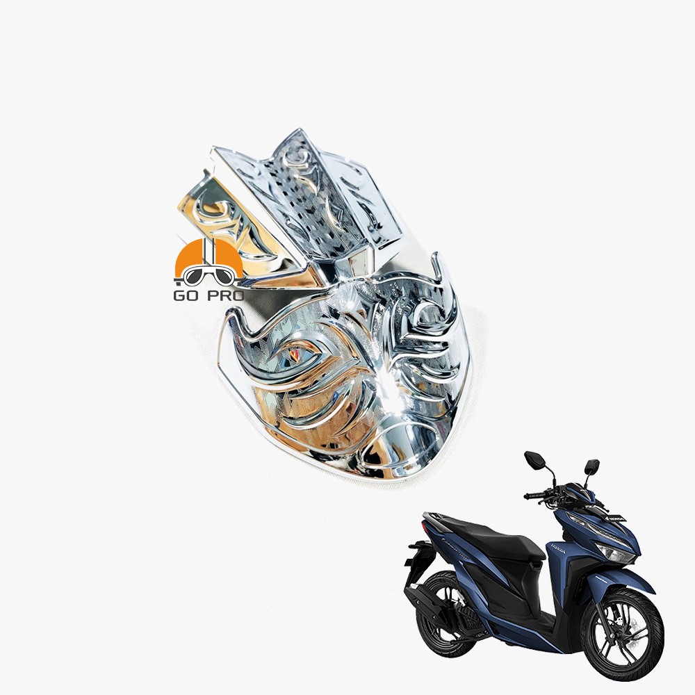 [CHÍNH HÃNG] Combo Ốp Mỏ &amp; Đuôi Dè VARIO 2018 Nhựa Xi