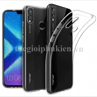 Ốp lưng dẻo cho Huawei Honor 8X trong suốt