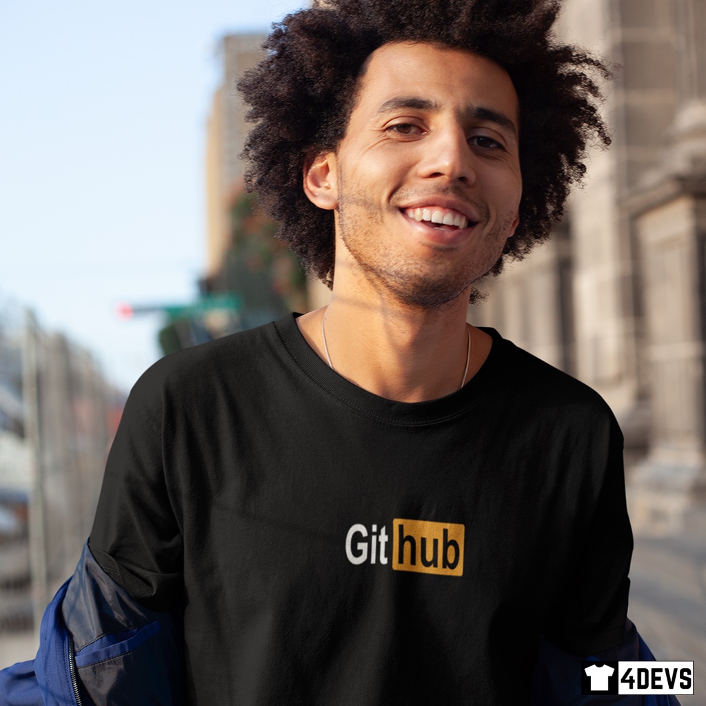 Áo thun nam Lập trình viên - GitHub