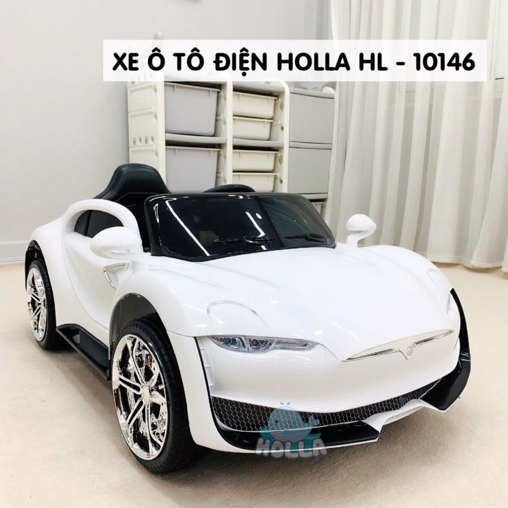 (FREESHIP) Xe ôtô điện trẻ em Tesla Holla HL -10146 thỏa sức cho bé vận động ngoài trời | Xe hơi điện cho bé
