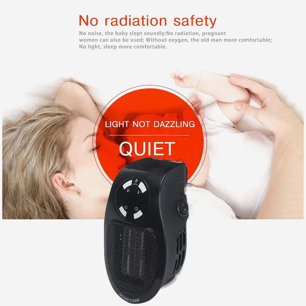 Lò Sưởi Điện Mini 500W Tiện Dụng Cho Gia Đình