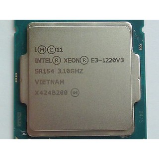 Intel xeon processor e3-1220 v3