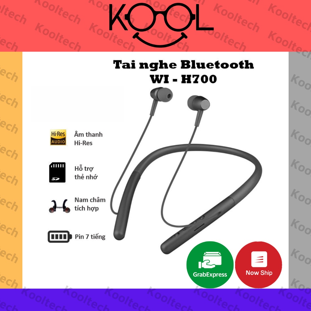 Tai Nghe Bluetooth Sony H.ear in 2 WI-H700 Sport 🌟Âm thanh chuẩn HIFI bass treble rõ ràng - Bảo hành 12 tháng
