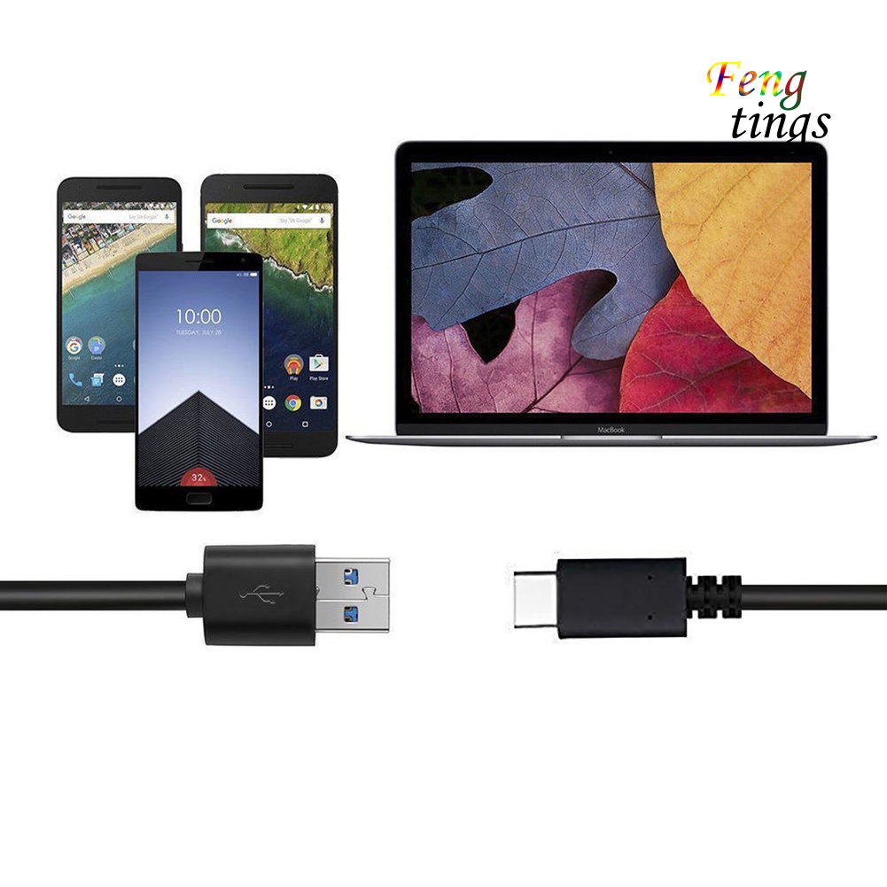 Dây cáp sạc truyền dữ liệu loại C nhanh chóng cho Samsung Galaxy S8 Plus