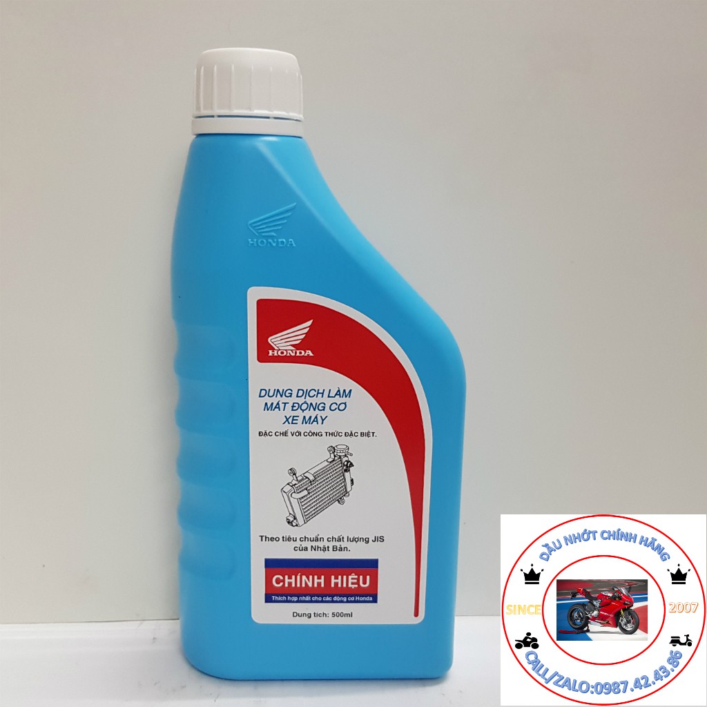Nước Làm Mát Xe Máy Honda 500ML Pre Mix Chính Hãng | Shopee Việt Nam