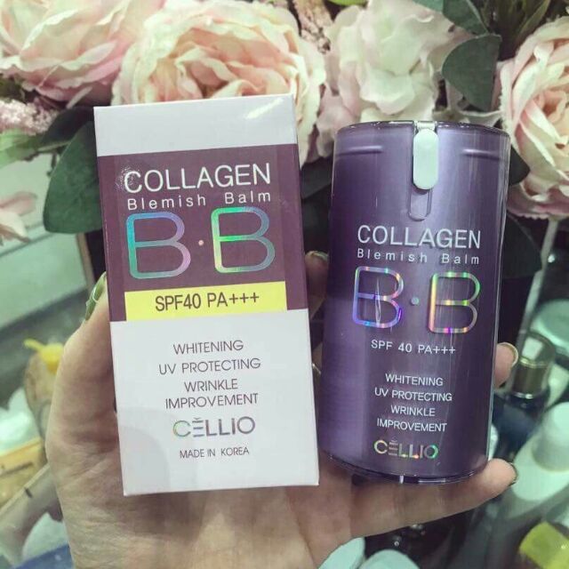 Combo kem nền BB Collagen+ mỹ phẩm