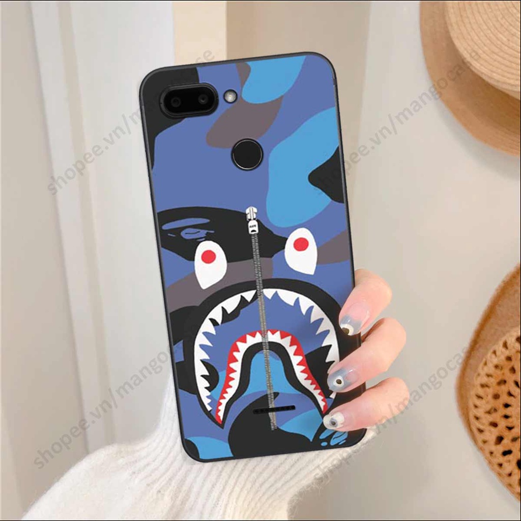 Ốp lưng điện thoại Xiaomi Redmi 6 drew, kaws, bape cao cấp, vỏ ốp rẻ đẹp