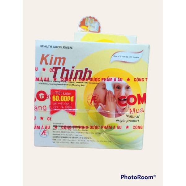 Kim thính - combo 1 tặng 1- hỗ trợ tăng cường thính lực