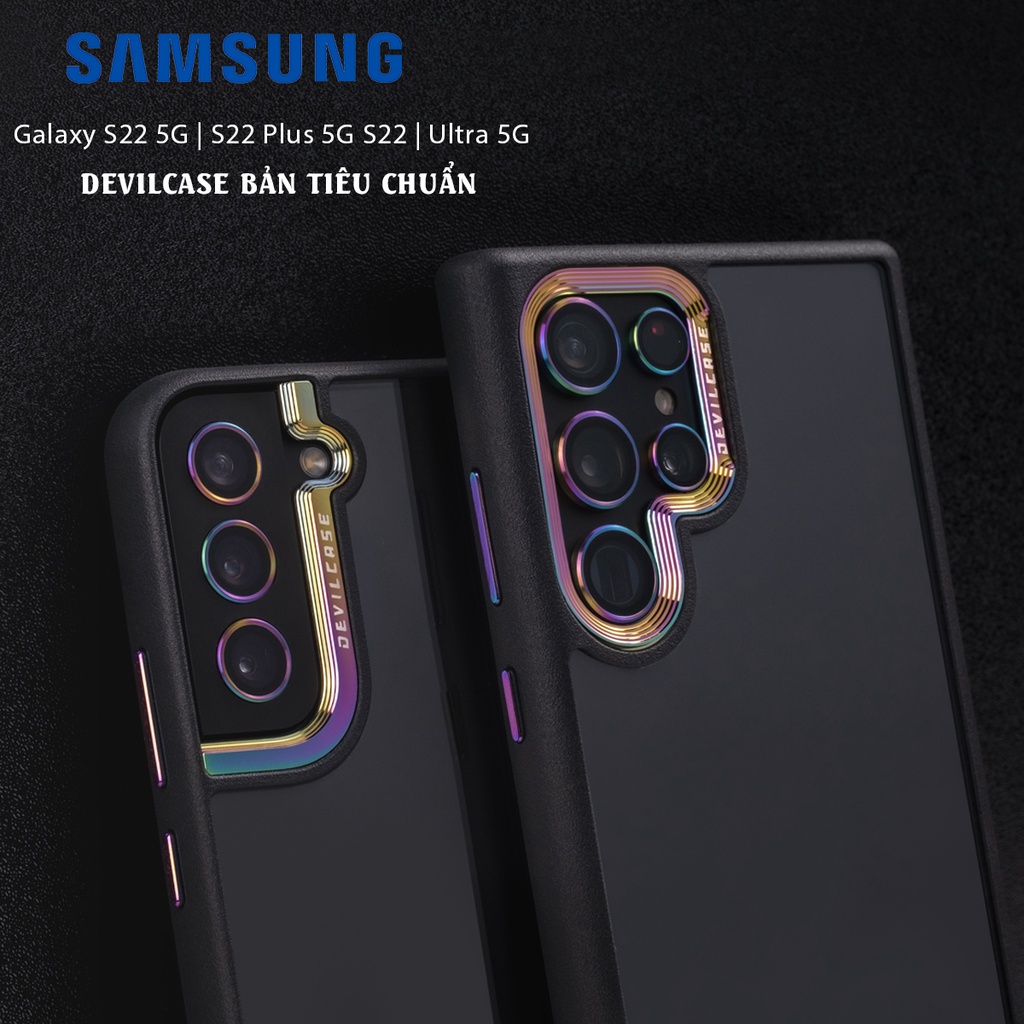 Ốp điện thoại DEVILCASE of Samsung Galaxy S22 / S22 Ultra 5G / S22 Plus 5G- Hàng cao cấp chính hãng