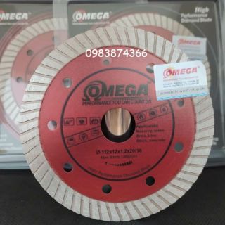 Lưỡi Cắt Đá,lưỡi cắt gạch, Lưỡi cắt bê tông Đa Năng Omega 112